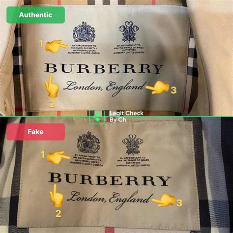 legit burberry tag